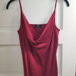 7 for all Mankind cowl neck top